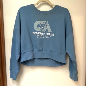 Abercrombie & Fitch Blue Beverly Hills Sweatshirt